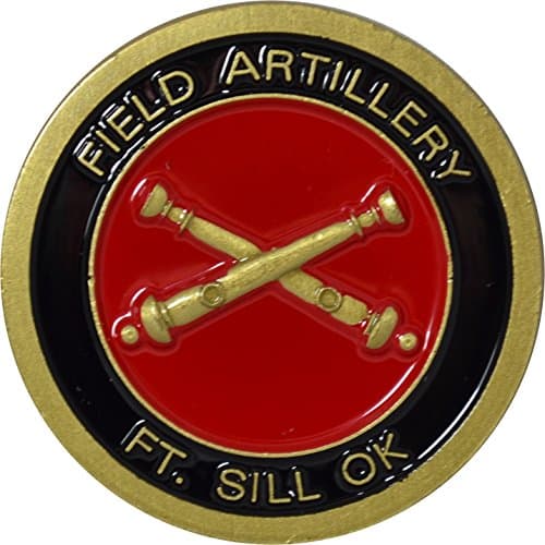 Fort Sill Field Artillery Challenge Coin