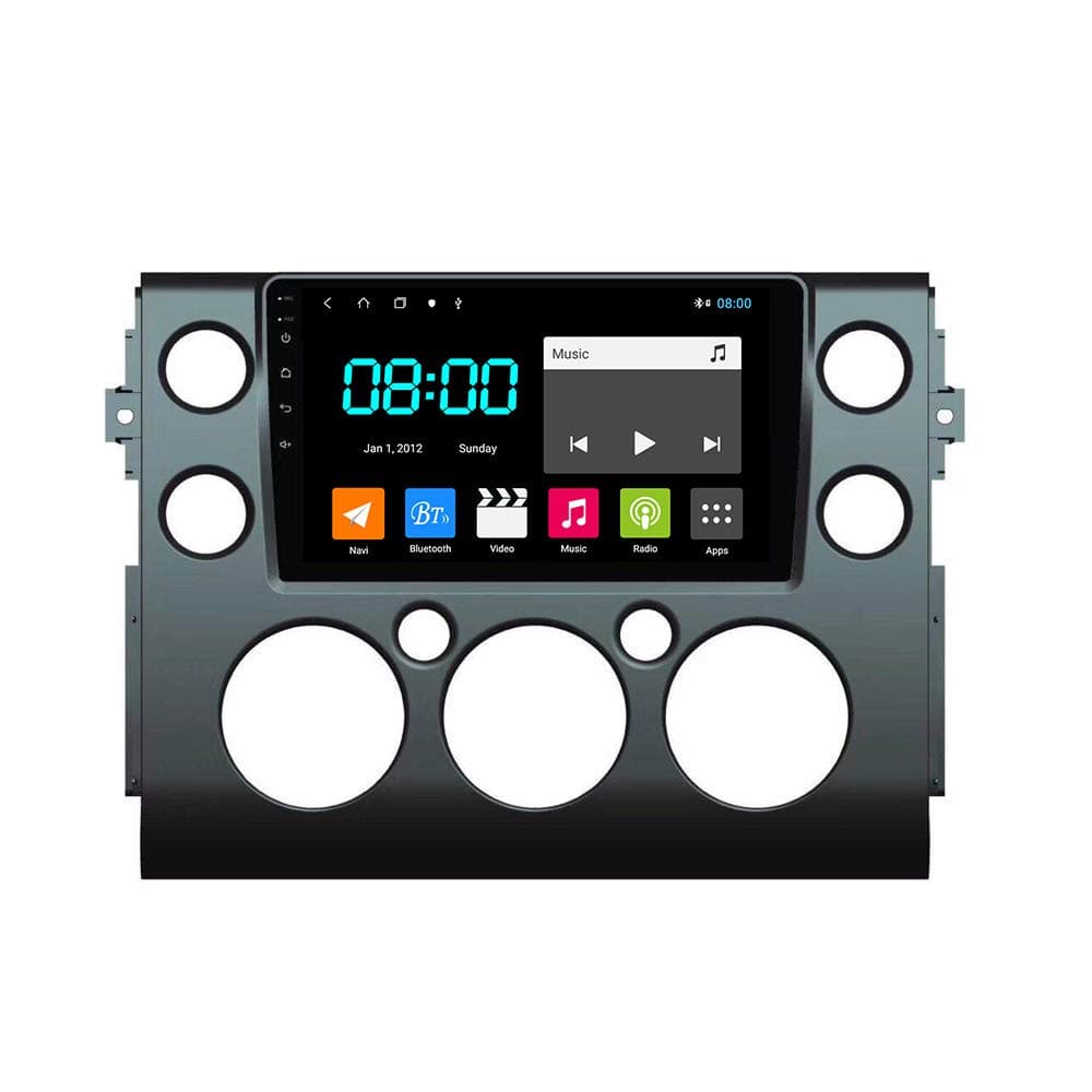 Android 10 Autoradio Car Navigation Stereo Multimedia Player GPS Radio 2.5D Touch Screen forToyota FJ CRUISER 2006-2020