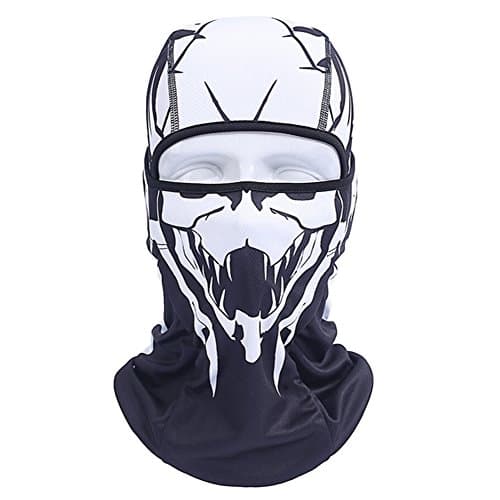 PHOITGA Breathable Motorcycle Ski Balaclava Hood,Thin Face Mask (Monster)