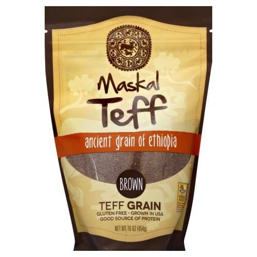 6-pack Maskal Teff - Brown Teff Grain (6 x 1lb pks)