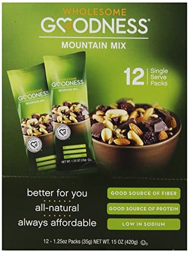 Wholesome Goodness Mountain Trail Mix, Caddy, 12 Count