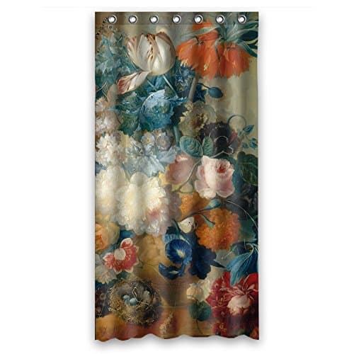 Sunsmiles Shower Curtains Art Bathroom drape Width X Height / 36 X 72 Inches / W H 90 By 180 Cm Famous Classic Art Painting Flowers Blossoms