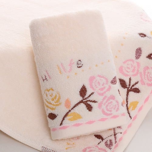 GKRY 100% Egyptian Cotton/Super Soft and Highly Absorbent/Machine Washable/Absorbent and Quick Dry Face Cloth/Microfiber ExtraPure cotton towel-yan a 34x75cm, Yellow