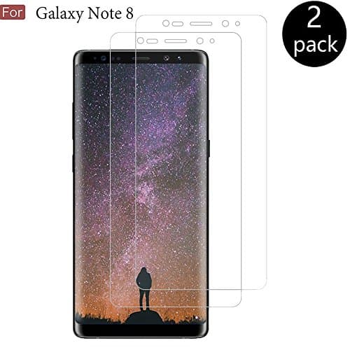 Goreson [2 PACK] [Full Coverage] PET Soft Flexible TPU film, Samsung Galaxy Note 8 Screen Protector (Case Friendly), with Lifetime Replacement Warranty