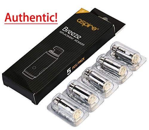 5pcs Ḃrȇeze 0.6 Cǒils For As-pire Ḃrȇeze ǞIO Ṽape PEṄ SŦǞrter KĬT