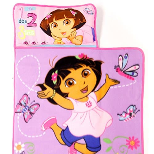 Dora Explorer Nap Mat 123 Toddler Slumber Roll