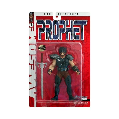 Awesome 1 Rob Liffield's 1998 Comic Series 7 Inch Tall Action Figure - PROPHET with 6 Inch Long Sword