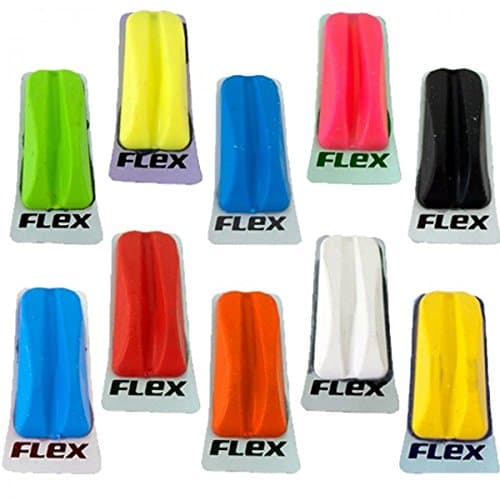 FLEX New Archery V Limb/String Damper Dampener for Recurve Bows (Pack of 2)