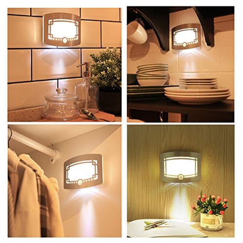 ROYSC Motion sensor light ,10LED Motion sensor wall light For Garage, Hallway, Pathway, Staircase, Garden, Wall.
