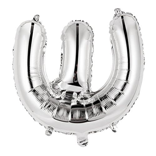 HEBREW FOIL BALLOONS LETTERS SHIN 18"