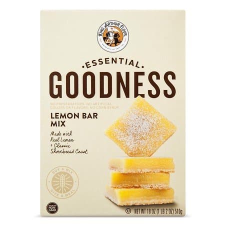 King Arthur, Mix Lemon Bar, 18 Ounce