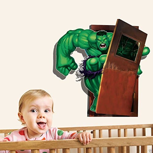 The Incredible Hulk Marvel Avengers Decal Removable Wall Sticker Home Decor Art