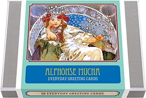 Alphonse Mucha - Everyday Boxed Cards: 12 Blank Greeting Cards