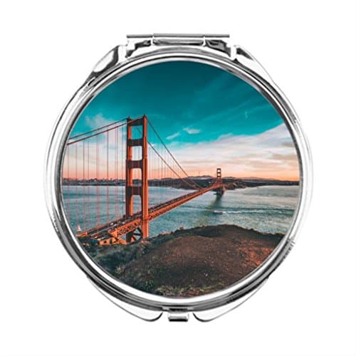 Dream Stage Golden Gate Bridge Magnifying Makeup Mirror