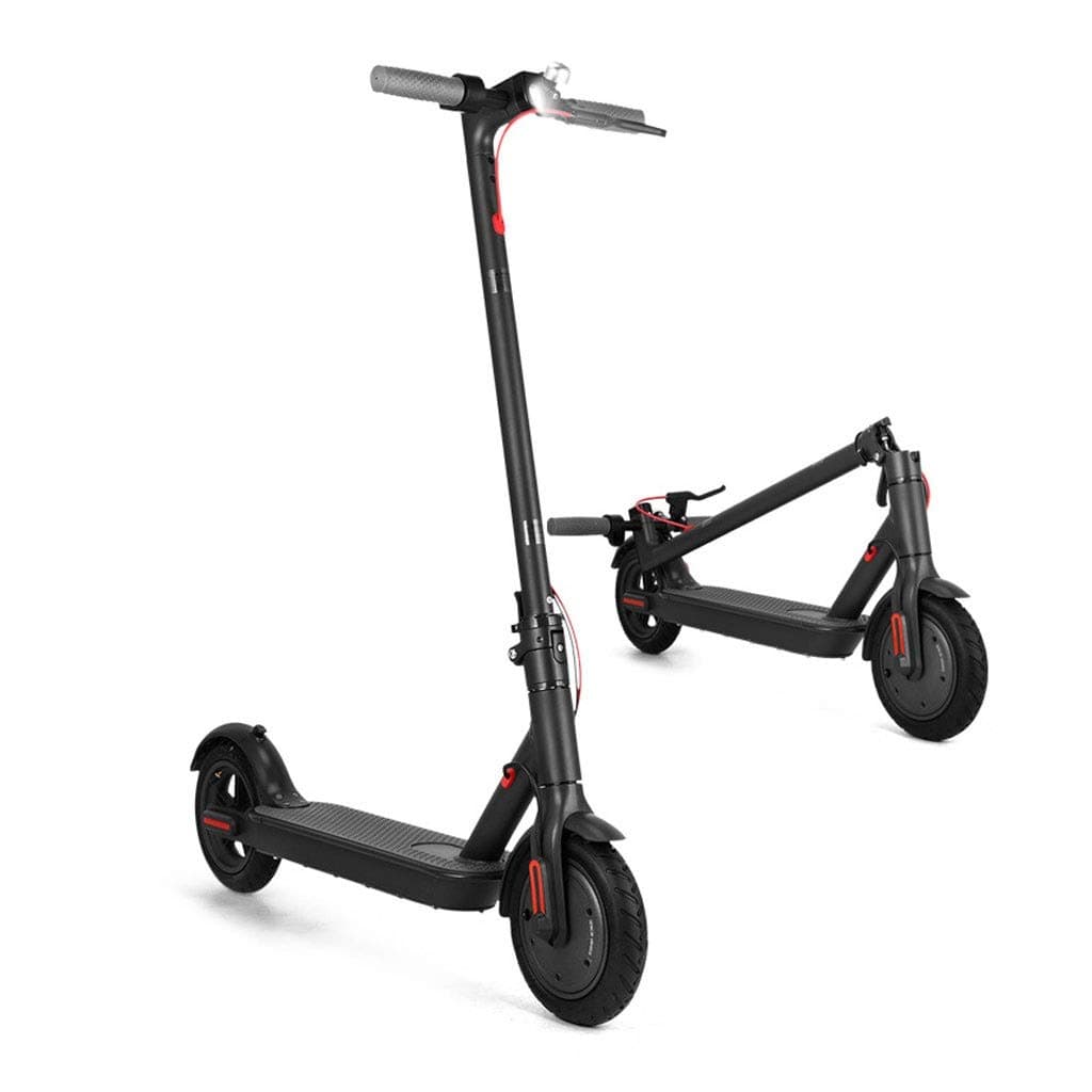 Electric scooter Adults Foldable Long-Range Battery 300w Motor Max Speed 25km/h,E Scooter with 8 Inch Solid Tire Two Wheel Kick Scooter