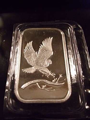 NEW (Sealed in Plastic) Trademark SilverTowne Eagle -1ozSilverBar