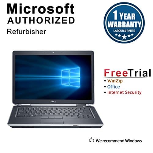 2018 Dell Latitute E6430 14 Inch Laptop (Intel Core i5 2.6GHz,8GB DDR3 RAM,8GB DDR3 RAM,1TB,DVD,Windows 10 Pro 64-Bit) (Certified Refurbished)