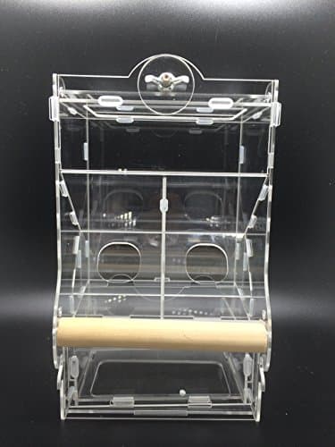 Tidy No-waste No-mess Single/double Feeding Trough Bird Feeder