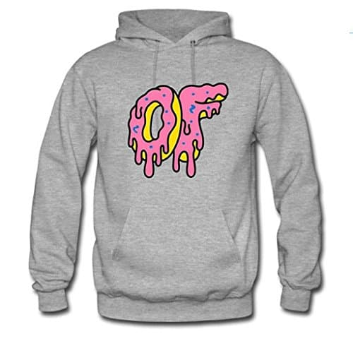 Mavis Custom Odd Future Men's Pullover Hoodie Athletic Hoodie Classic Unisex Silver Size XL