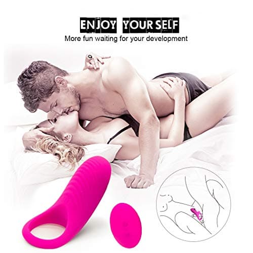 lanla Vibrating Clock Ring for Men Silicone Rechargeable Silicone Stimulator for Male Adult S(exy Toys for Mens Longer Lasting Six Dolls for Men Lifelike T-Shirt