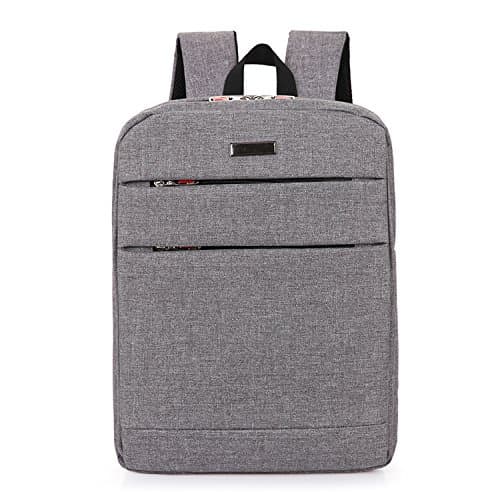 Lomory 15.6 Inch Laptop Backpack with Side Handle and Shoulder Strap,Travel Bag Hiking Knapsack Rucksack College Student Shoulder Back Pack For Up to 15.6 Inches Laptop Notebook Computer (Grey)