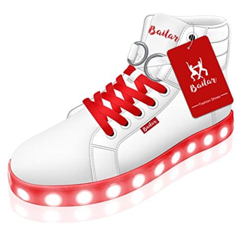 Bailar LED Shoes (12 B(M) US, White)