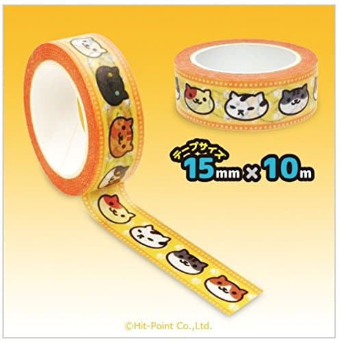 Neko Atsume ねこあつめ Washi Tape Standard