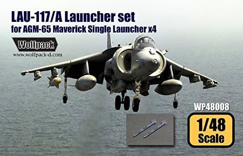 Wolfpack 1:48 Lau-117/A Maverick Single Launcher Set - Resin Detail #WP48008