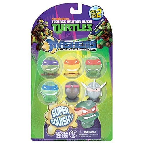 TMNT Mashems Series 1 Value Pack Toy Figure Set of 6 by Tech for Kids