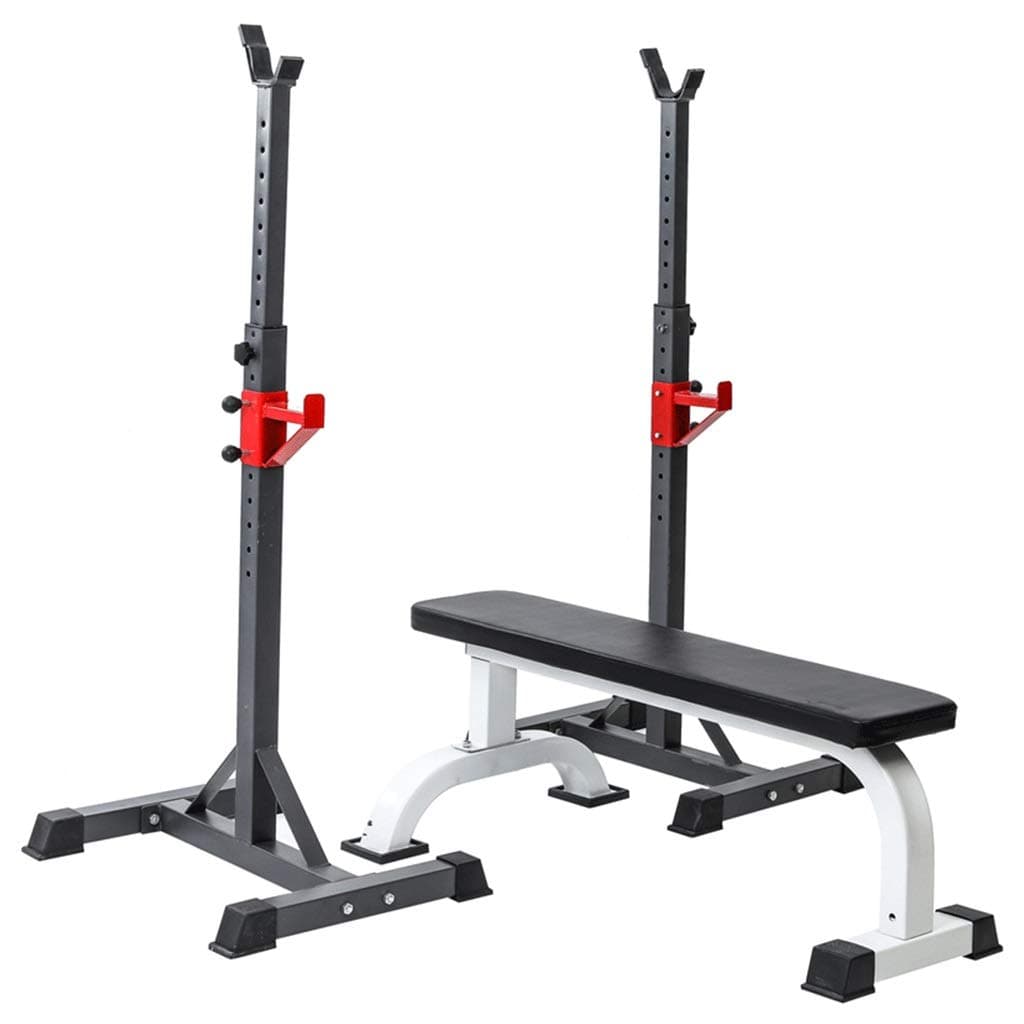 Split Squat Rack Adjustable Barbell Rack Bench Press Rack Weight Bench Home Fitness Equipment Weight Training Equipment