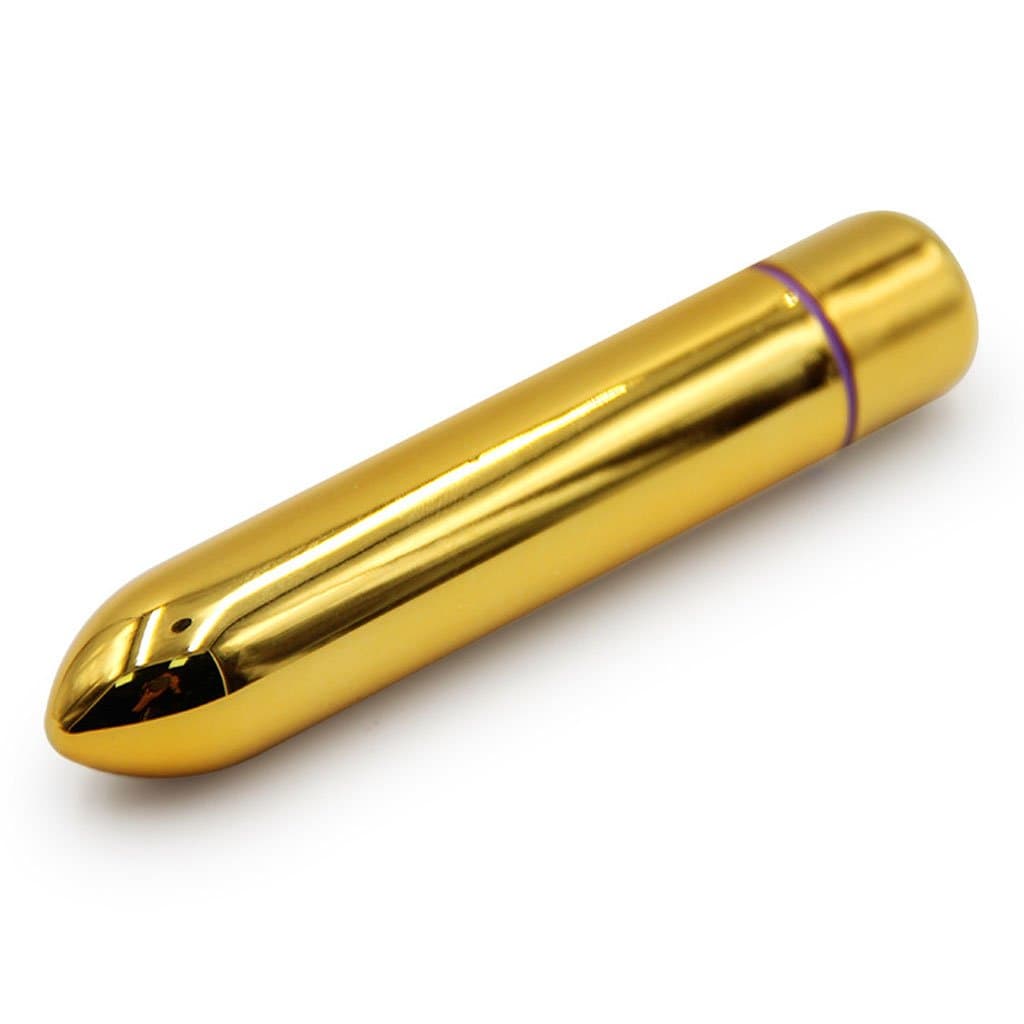 WYDM Portable Mini Bullet Waterproof Quiet Powerful Vibrating Mini Wand (Color : Gold)