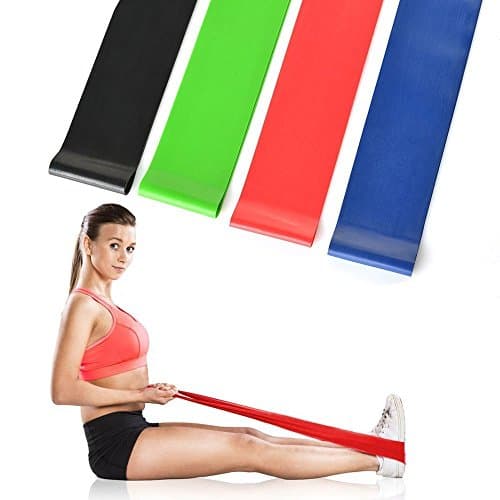 ImagineLife 4Pcs Exercise Resistance Loop Bands Workout Bands - Best for Stretching, Physical Therapy and Home Fitness