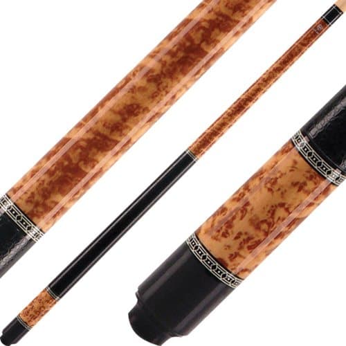 Lucky Cues by McDermott, Brown Burl, 19oz