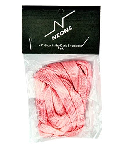 Glow in the Dark 47" Shoelaces (Pink)