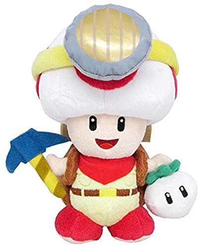 New 9" Standing Captain Toad 1409 Nintendo Marrio Little Buddy Plush