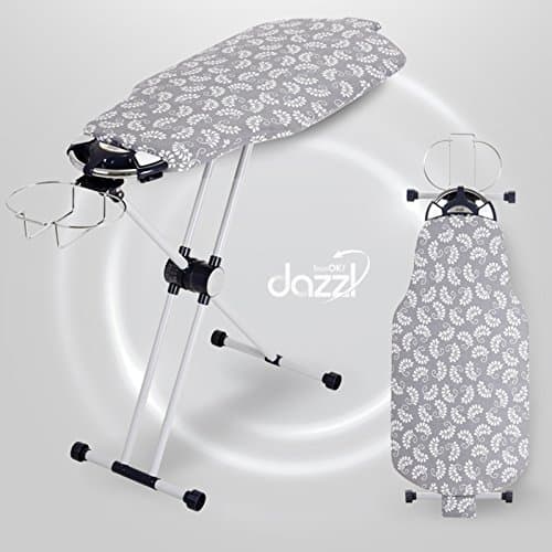 DAZZL Patented 360 Rotation Sided Ironing Board With Iron Rest /Premium EZ70
