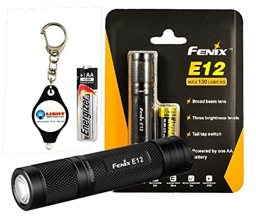 FENIX LIGHTING LED 130 Lumens Black Handheld Flashlight