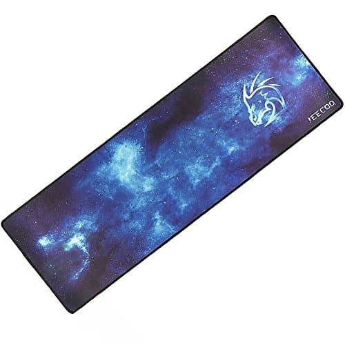 Extended Mouse Pad, Cool Gaming Mouse Pad Non-slip Waterproof Rubber Base Pads (3mm Thick, 36 x 12 x 0.12 inches)