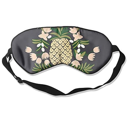 Bdna Sleep Eyes Masks Pineapple Pattern Sleeping Mask For Travelling, Night Noon Nap, Mediation Or Yoga