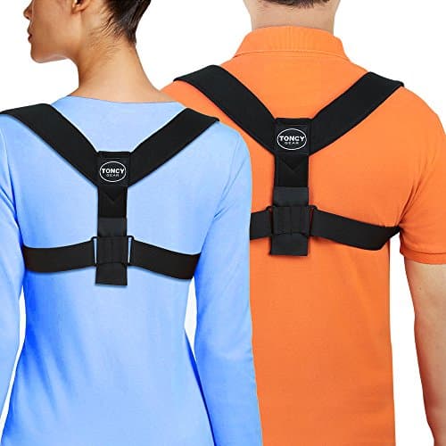 Back Posture Corrector Support Brace for Women &amp; Men-Best Clavicle Support- Shoulder Alignment-Relieve Back Pain-Improve Bad Posture (Large)