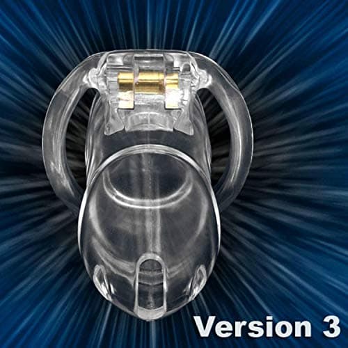 ZIUKE Shirt Clear Small Male Chá-stity Belt Chá-stity Keuschheitsgurtel Holy Trainer V3 Male Chá-stity Càge Fetish,transparents,Nano