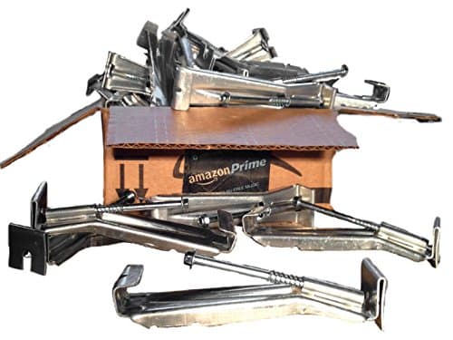 Speed Screw 5 inch Gutter hanger with clip 50 pack