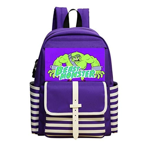 Daihe Beast Monster Snuggle Time Back to 3D school School Backpack Children School Bag
