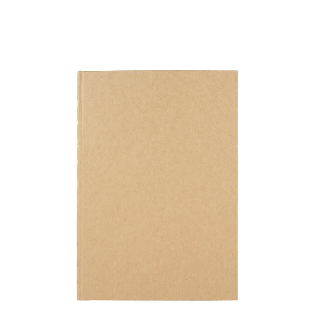 A5 Gold foil Kraft Geometric paged Notebook