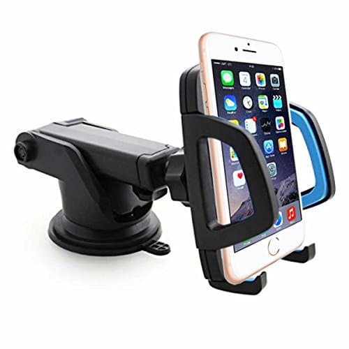 Angeli car phone holder Air outlet windshield dashboard Multifunction Universal Sucker car phone mount for iPhone 8/8Plus/7/7Plus/6s/6Plus/5S, Galaxy S5/S6/S7/S8, note8,LG, Huawei and More