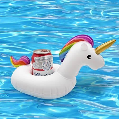 Cazul Goods Unicorn Inflatable Pool Drink Float - 1 pack