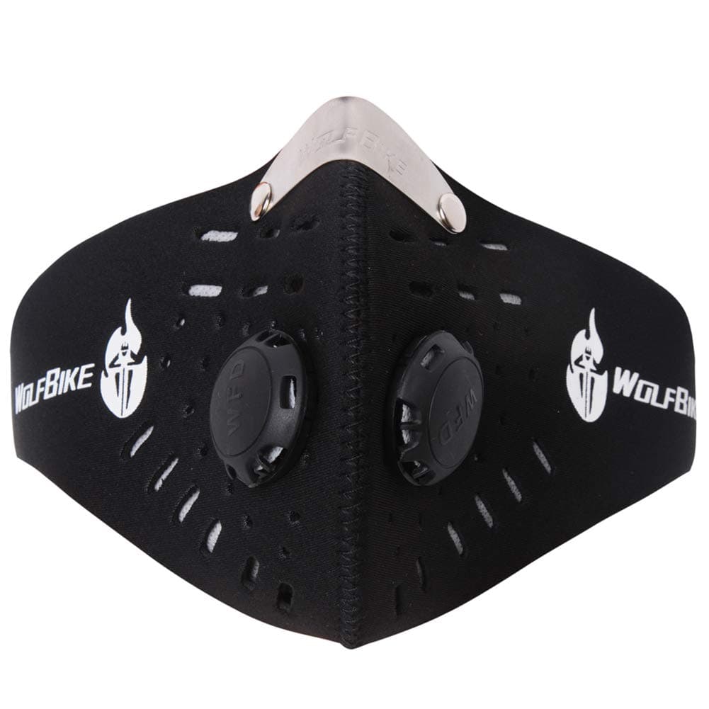 TZTED Anti Pollution Dust Half Face Mask Activated N99 Carbon Air Filter For Maximum Filtration Adjustable Strap And Nose Clip