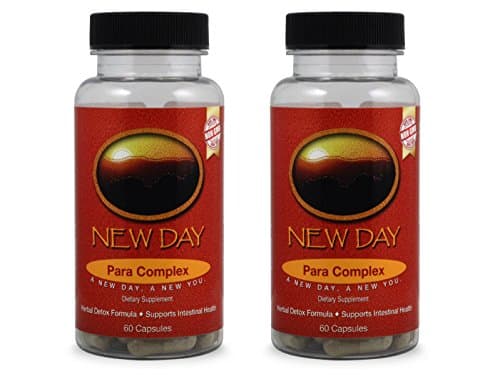 New Day Para Complex TWIN PACK, 10 Day Cleanse, 60 Cap, NON-GMO Intestinal Health Support