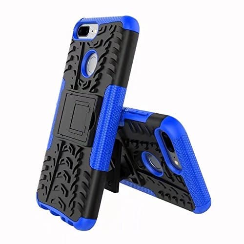 Honor 6X Case, Huawei Mate 9 Lite Case,HAOSHI [Built-in Kickstand] [Dual Layer Hybrid] [Heavy Duty Protection] [Full-body Rugged] [Shock Proof] Case Cover for Huawei Honor 6X or Mate 9 Lite Blue
