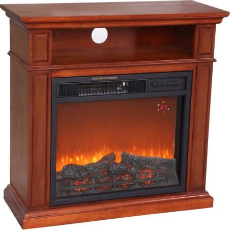 1500W Small Media Infrared Fireplace